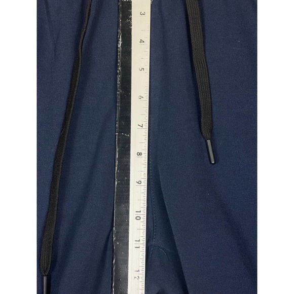 Nike Dri Fit Jogger Sweatpants‎ Womens L Navy Blue Elastic Waist Drawstring - Picture 5 of 12